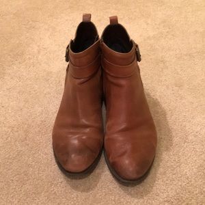 Western style cowboy ankle boots BARELY WORN
